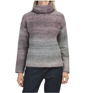 Max Studio Purple Ombré turtleneck Sweater - Size Small